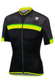 SPORTFUL Kurzarm Fahrradtrikot - PISTA - Gelb/Schwarz