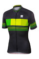 SPORTFUL Kurzarm Fahrradtrikot - STRIPE - Schwarz/Gelb