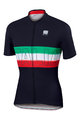 SPORTFUL Kurzarm Fahrradtrikot - ITALIA - Schwarz