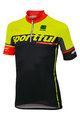 SPORTFUL Kurzarm Fahrradtrikot - SC TEAM KIDS - Gelb/Schwarz