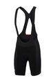 SPORTFUL Kurze Fahrradhose mit Trägern - TOTAL COMFORT - Schwarz