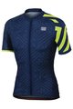 SPORTFUL Kurzarm Fahrradtrikot - PRISM - Blau/Gelb