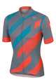 SPORTFUL Kurzarm Fahrradtrikot - VOLT - Blau/Rosa/Grau