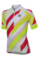 SPORTFUL Kurzarm Fahrradtrikot - VOLT KIDS - Rot/Weiß/Gelb