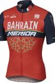 SPORTFUL Kurzarm Fahrradtrikot - BAHRAIN MERIDA 2017 - Rot/Schwarz