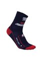 SPORTFUL Klassische Fahrradsocken - BAHRAIN MERIDA 2018 - Rot/Blau