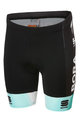 SPORTFUL Fahrradshorts ohne Träger - BORA 2020 KIDS - Schwarz/Grün