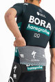 SPORTFUL Kurzarm Fahrradtrikot - BORA HANSGROHE 2021 - Grün/Schwarz