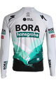 SPORTFUL Langarm Fahrradtrikot für den Winter - BORA 2021 WINTER - Grau/Grün