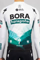 SPORTFUL Langarm Fahrradtrikot für den Winter - BORA 2021 WINTER - Grau/Grün