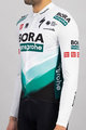 SPORTFUL Langarm Fahrradtrikot für den Winter - BORA 2021 WINTER - Grau/Grün