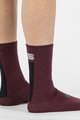 SPORTFUL Klassische Fahrradsocken - WOOL WOMAN 16 - bordeaux