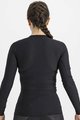 SPORTFUL Langarm Fahrrad-Shirt - BODYFIT PRO WOMAN - Schwarz