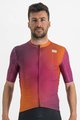 SPORTFUL Kurzarm Fahrradtrikot - ROCKET - Orange/bordeaux