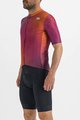 SPORTFUL Kurzarm Fahrradtrikot - ROCKET - Orange/bordeaux