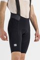 SPORTFUL Kurze Fahrradhose mit Trägern - TOTAL COMFORT - Schwarz