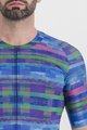 SPORTFUL Kurzarm Fahrradtrikot - GLITCH BOMBER - Blau