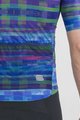 SPORTFUL Kurzarm Fahrradtrikot - GLITCH BOMBER - mehrfarbig/Blau