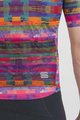 SPORTFUL Kurzarm Fahrradtrikot - GLITCH BOMBER - mehrfarbig/Rosa