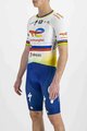 SPORTFUL Kurzarm Fahrradtrikot - TOTAL ENERGIES 2022 - Weiß/Gelb/Blau/Orange