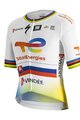 SPORTFUL Kurzarm Fahrradtrikot - TOTAL ENERGIES 2022 - Weiß/Gelb/Blau/Orange