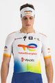 SPORTFUL Fahrradstirnband - TOTAL ENERGIES 2022 - Weiß/Blau/Gelb/Orange