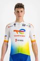 SPORTFUL Kurzarm Fahrradtrikot - TOTAL ENERGIES 2022 - Weiß/Blau/Orange/Gelb