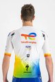 SPORTFUL Kurzarm Fahrradtrikot - TOTAL ENERGIES 2022 - Weiß/Blau/Orange/Gelb