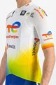 SPORTFUL Kurzarm Fahrradtrikot - TOTAL ENERGIES 2022 - Weiß/Blau/Orange/Gelb