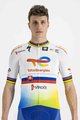 SPORTFUL Kurzarm Fahrradtrikot - TOTAL ENERGIES 2022 - Gelb/Orange/Weiß/Blau