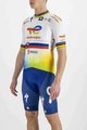 SPORTFUL Kurzarm Fahrradtrikot - TOTAL ENERGIES 2022 - Gelb/Orange/Weiß/Blau