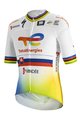 SPORTFUL Kurzarm Fahrradtrikot - TOTAL ENERGIES 2022 - Gelb/Orange/Weiß/Blau