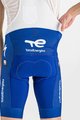 SPORTFUL Kurze Fahrradhose mit Trägern - TOTAL ENERGIES 2022 - Weiß/Blau