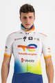 SPORTFUL Fahrrad-Nackenwärmer - TOTAL ENERGIES 2022 - Orange/Weiß/Blau/Gelb