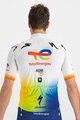 SPORTFUL Fahrradweste - TOTAL ENERGIES 2022 - Orange/Blau/Gelb/Weiß