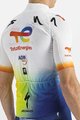 SPORTFUL Fahrradweste - TOTAL ENERGIES 2022 - Orange/Blau/Gelb/Weiß