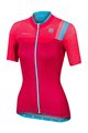 SPORTFUL Kurzarm Fahrradtrikot - BODYFIT PRO LADY - Rosa/Türkis