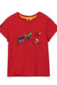 Kurzarm Fahrrad-Shirt - KIDS - Rot