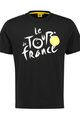 TDF Kurzarm Fahrrad-Shirt - - black - Schwarz