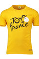 TDF Kurzarm Fahrrad-Shirt - TDF LEADER JAUNE '21 - Gelb