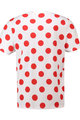 TDF Kurzarm Fahrrad-Shirt - TDF LEADER POIS '21 - Weiß/Rot