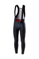 CASTELLI Lange Fahrradhose mit Trägern - TEAM SKY 2019 WINTER - Schwarz