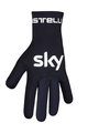 CASTELLI Langfinger-Fahrradhandschuhe - TEAM SKY 2019 DULVIO - Schwarz/Weiß/Blau