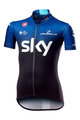 CASTELLI Kurzarm Fahrradtrikot - TEAM SKY KID 2019  - Schwarz/Weiß/Blau