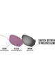 TIFOSI Fahrradsonnenbrille - AMOK - Schwarz/Weiß