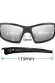 TIFOSI Fahrradsonnenbrille - CAMROCK POLARIZED - Schwarz