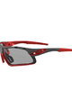 TIFOSI Fahrradsonnenbrille - DAVOS - Rot/Schwarz
