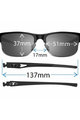 TIFOSI Fahrradsonnenbrille - HIGHWIRE - Schwarz