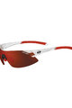 TIFOSI Fahrradsonnenbrille - PODIUM XC - Rot/Transparent