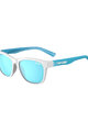 TIFOSI Fahrradsonnenbrille - SWANK - Blau/Weiß